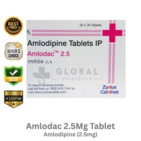 Amlodac 2.5Mg Tablet