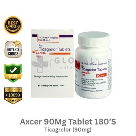 Axcer 90Mg Tablet 180'S