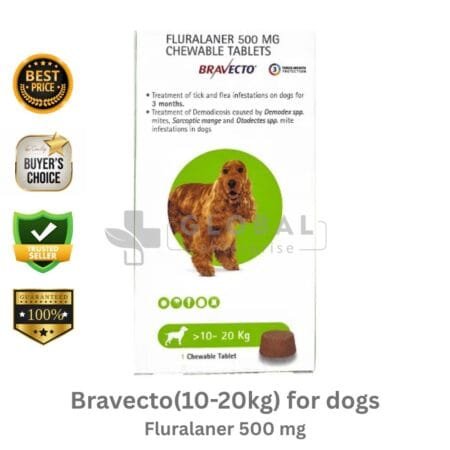 Bravecto(10-20kg) for dogs