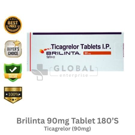 Brilinta 90mg Tablet 180'S
