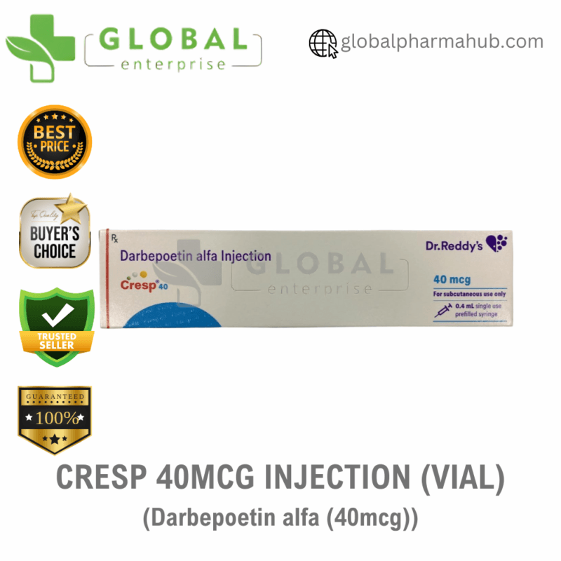CRESP 40MCG INJECTION (VIAL)