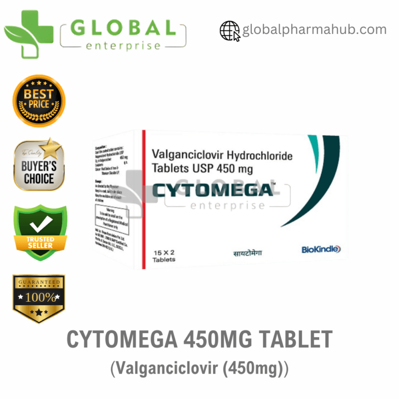 CYTOMEGA 450MG TABLET