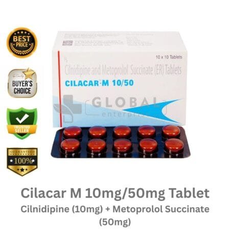 Cilacar M 10mg/50mg Tablet