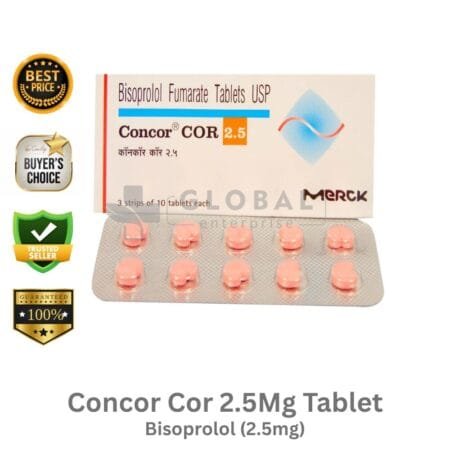 Concor Cor 2.5Mg Tablet