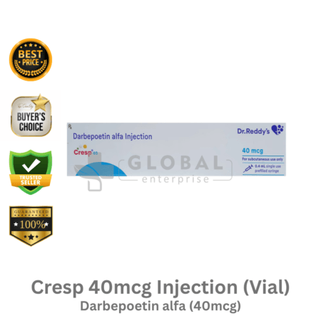 Cresp 40mcg Injection (Vial)