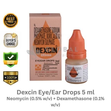 Dexcin Eye/Ear Drops 5 ml