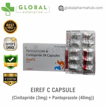 Cinitapride 3mg and Pantoprazole 40mg