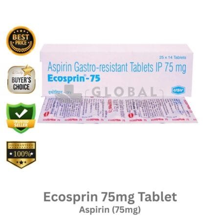 Ecosprin 75mg Tablet