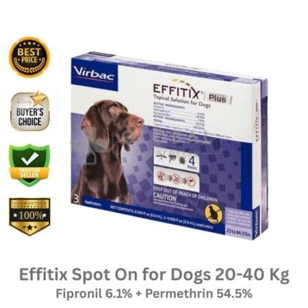 Effitix Spot On for Dogs 20-40 Kg
