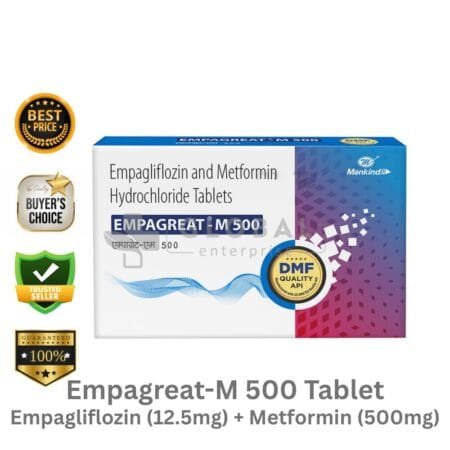 Empagliflozin 12.5mg and Metformin 500mg
