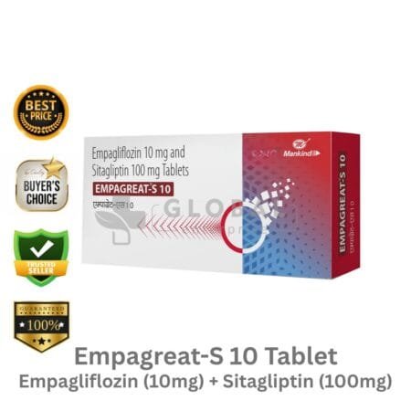 Empagliflozin 10mg and Sitagliptin 100mg