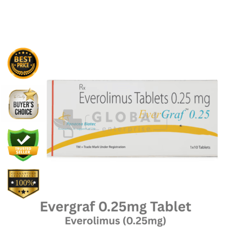 Evergraf 0.25mg Tablet