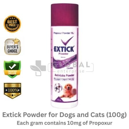 Extick Powder for Dogs and Cats (100g)