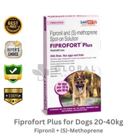 Fiprofort Plus for Dogs 20-40kg