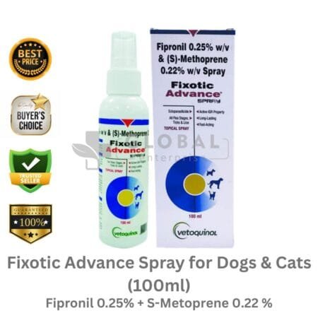 Fixotic Advance Spray for Dogs & Cats (100ml)