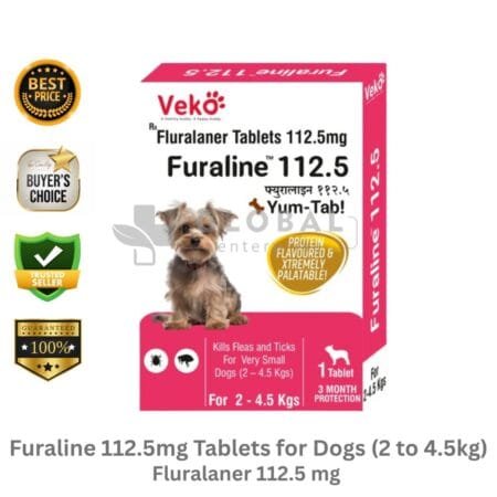 Furaline 112.5mg Tablets for Dogs (2 to 4.5kg)