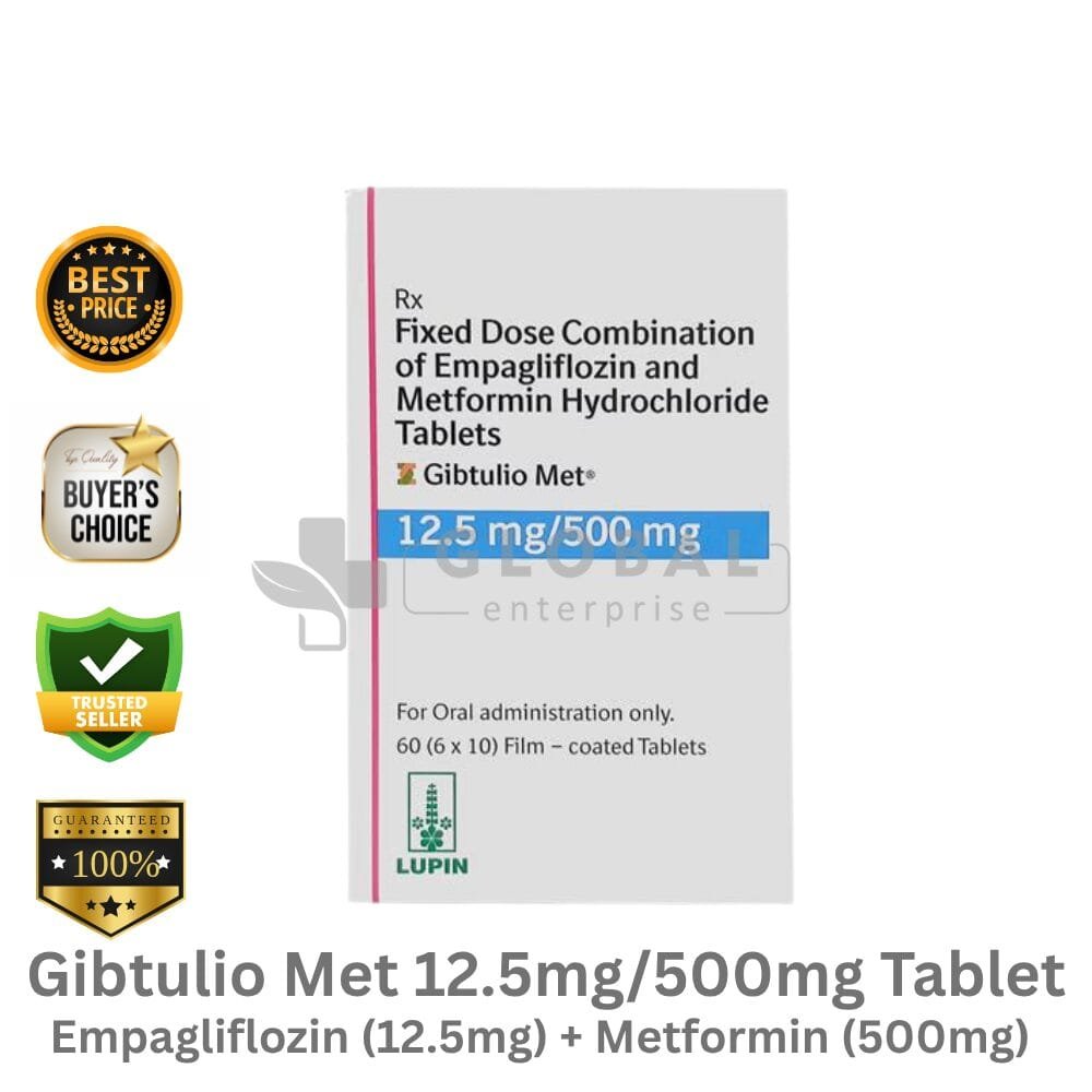 Empagliflozin 12.5mg and Metformin 500mg