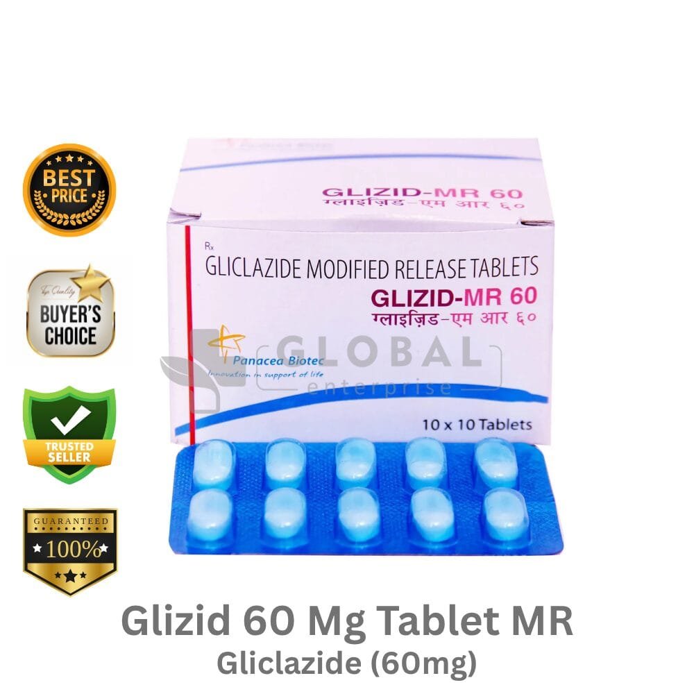 Gliclazide 60 mg
