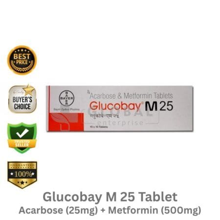 Acarbose 25mg and Metformin 500mg
