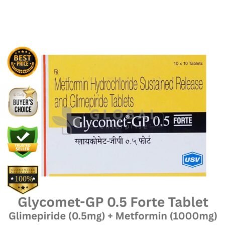Glycomet-GP 0.5 Forte Tablet