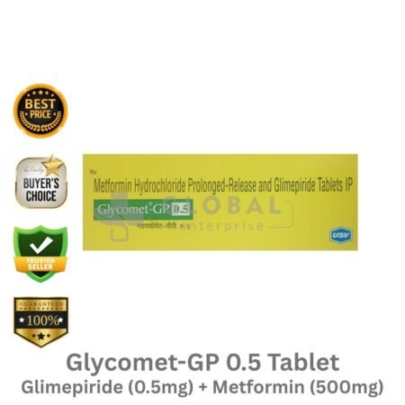 Glycomet-GP 0.5 Tablet