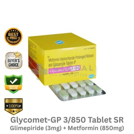 Glycomet-GP 3/850 Tablet SR