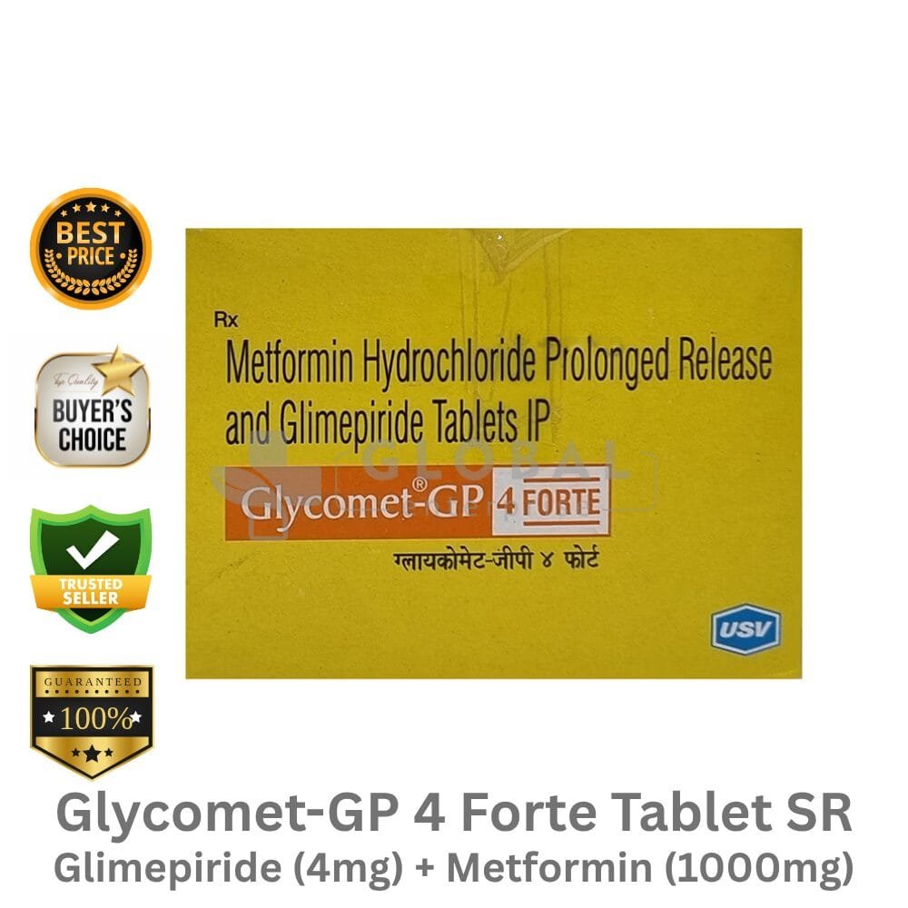 Glycomet-GP 4 Forte Tablet SR