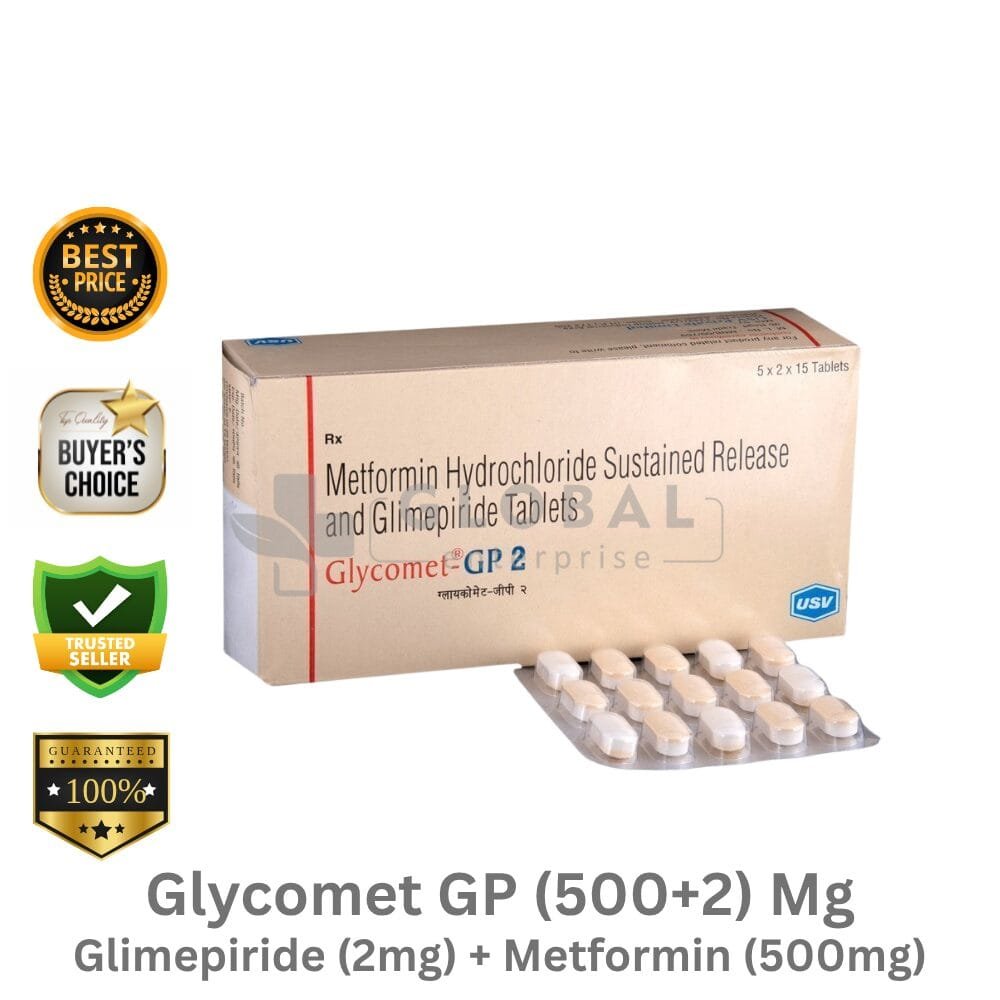 Metformin 500mg and Glimepiride 2mg