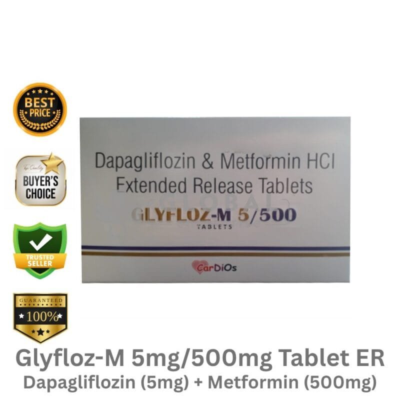 Glyfloz-M 5mg/500mg Tablet ER