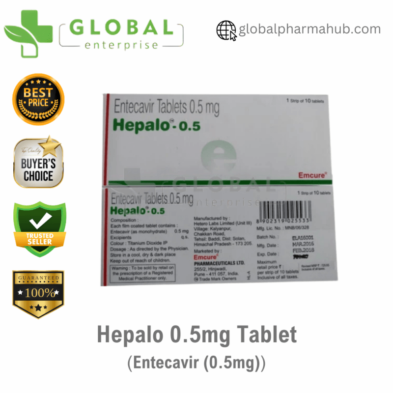 Hepalo 0.5mg Tablet