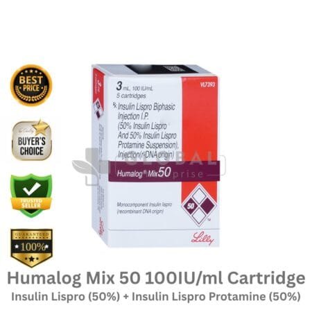 Insulin Lispro 50% and Insulin Lispro Protamine 50%