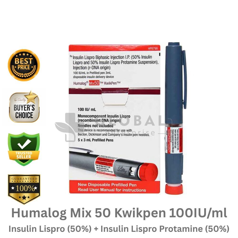 Insulin Lispro 50% and Insulin Lispro Protamine 50%