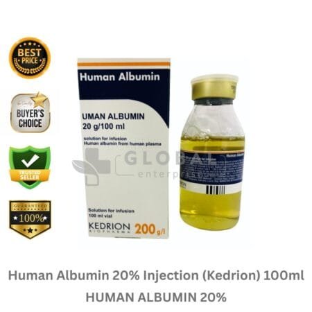 Human Albumin 20% Injection (Kedrion) 100ml