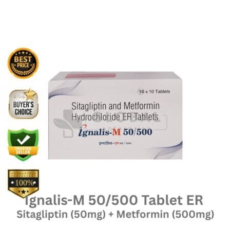 Sitagliptin 50mg and Metformin 500mg