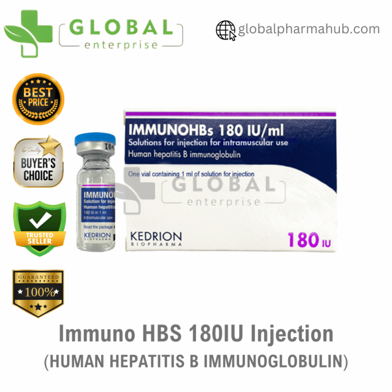Immuno HBS 180IU Injection
