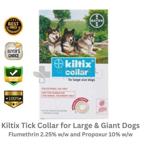 Kiltix Tick Collar for Large & Giant Dogs