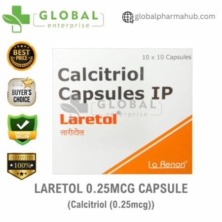 Laretol 0.25mcg Capsule
