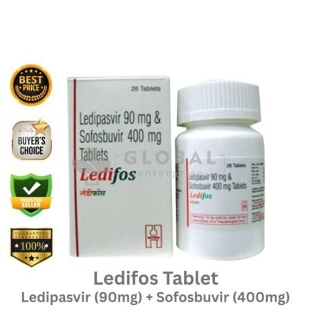 Ledipasvir 90 mg + Sofosbuvir 400 mg