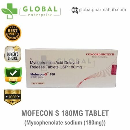 Mycophenolate sodium 180mg