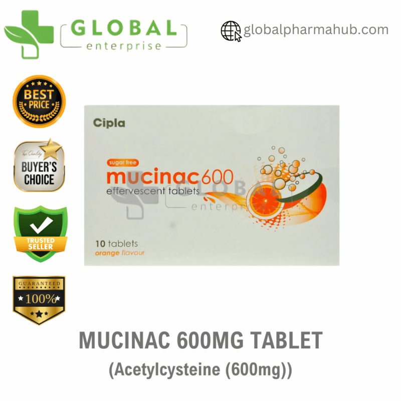 MUCINAC 600MG TABLET