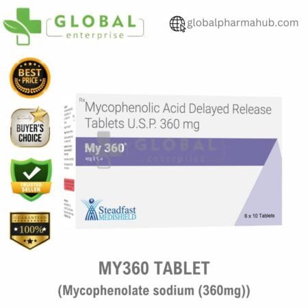 Mycophenolate sodium 360mg