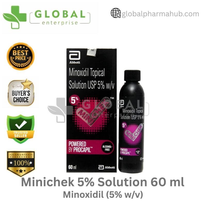 Minichek 5% Solution 60 ml
