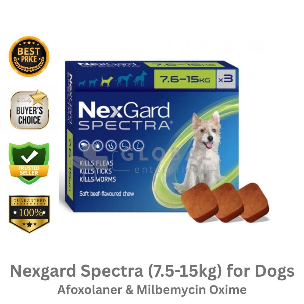 Nexgard Spectra (7.5-15kg) for Dogs