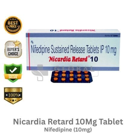 Nicardia Retard 10Mg Tablet