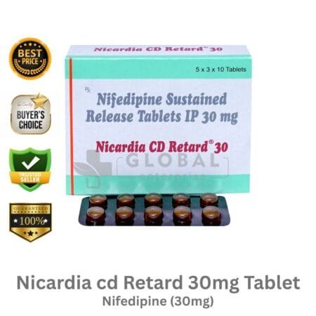 Nicardia cd Retard 30mg Tablet