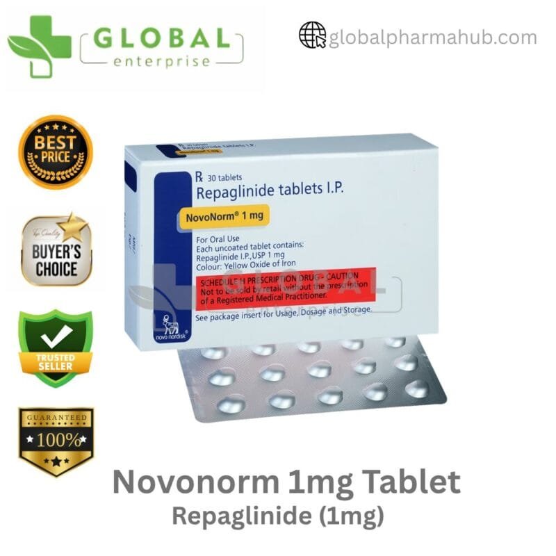 Novonorm 1mg Tablet