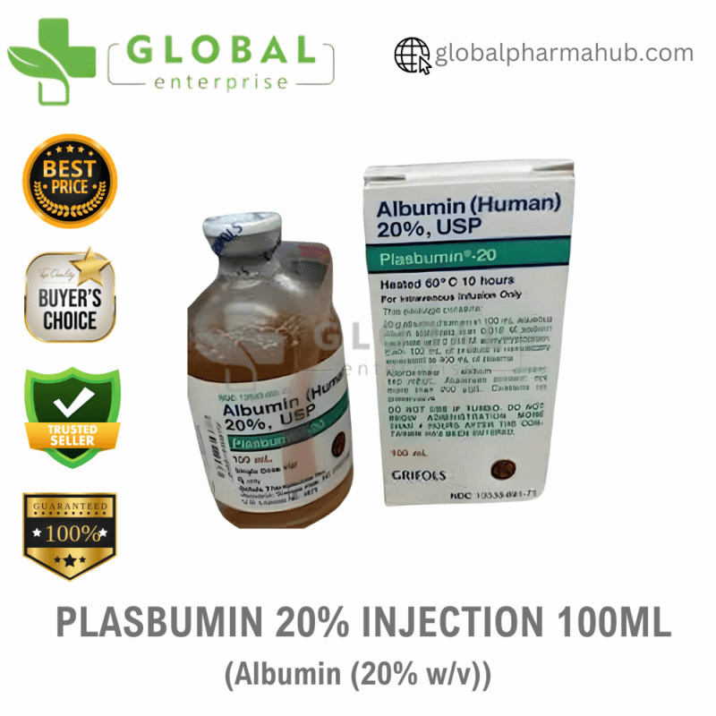 PLASBUMIN 20% INJECTION 100ML