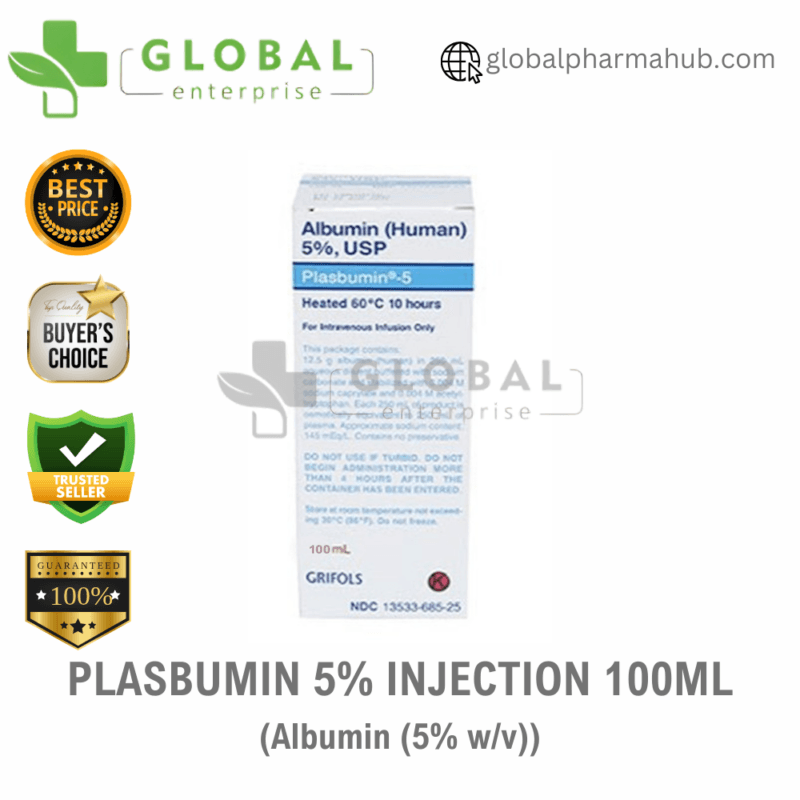 PLASBUMIN 5% INJECTION 100ML