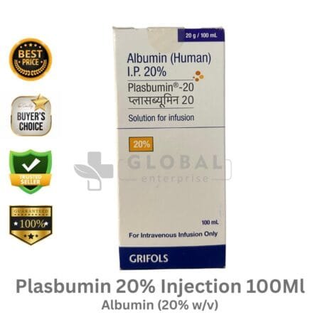 Plasbumin 20% Injection 100Ml