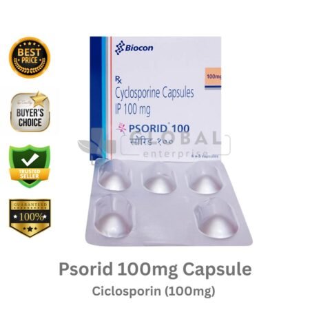 Psorid 100mg Capsule